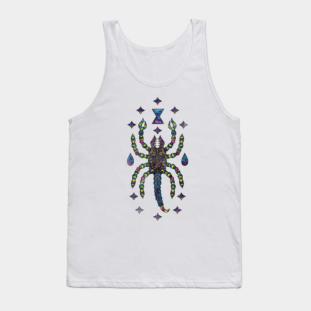 Trippy Scorpion Desert Arachnid Land Octopus Tank Top by theperfectpresents
